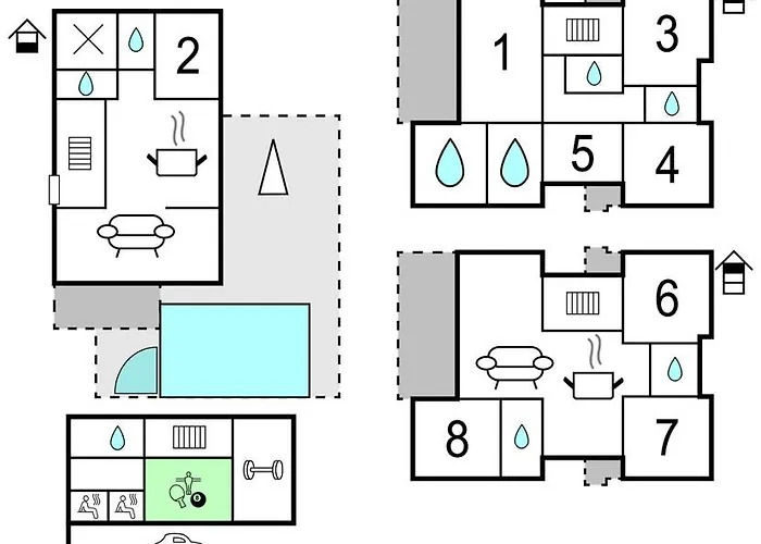 펜션 Beautiful In Stobrec With Sauna *